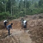 Trail Clearing Operations After Cyclone